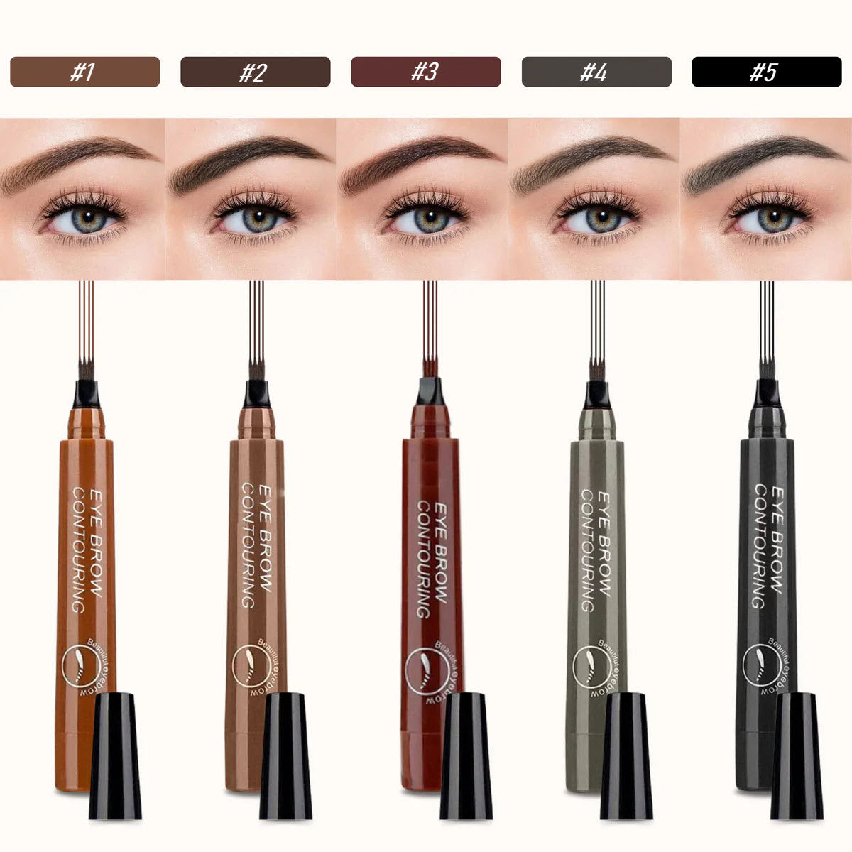 New 2024: Natural Look: Long-Lasting Eyebrow Couturing Pen