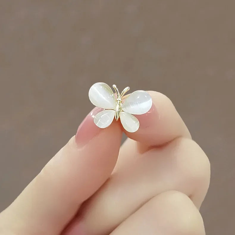 Blühende Eleganz: Modisches Blumenschleifen-Broschen-Set für Damen