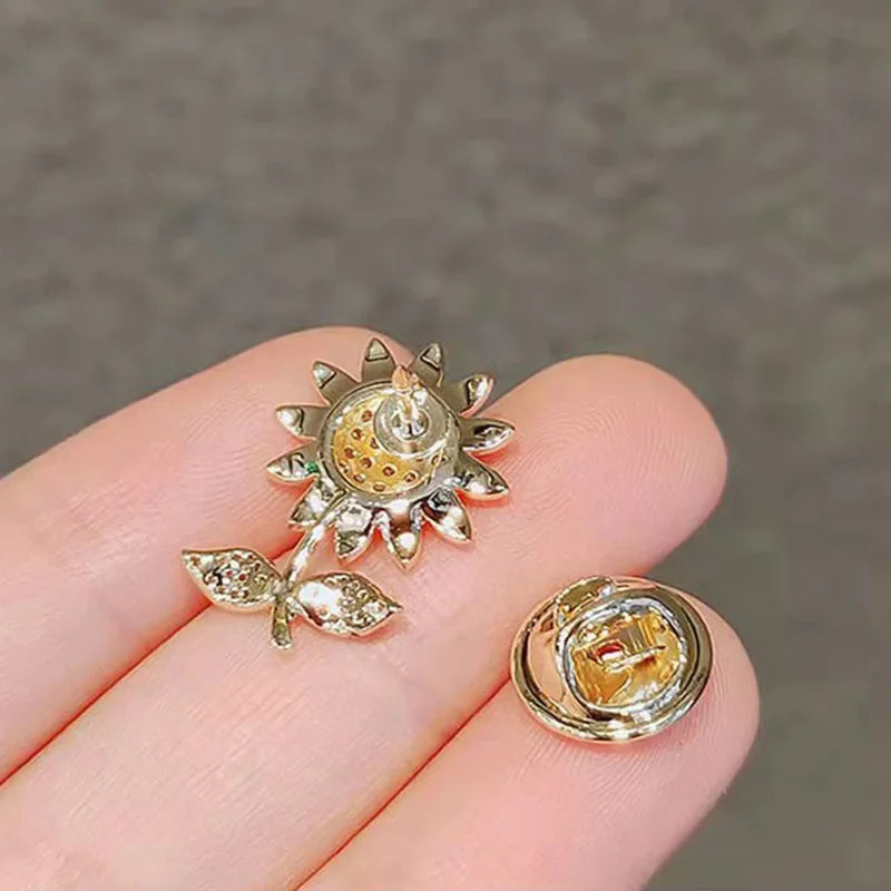 Blühende Eleganz: Modisches Blumenschleifen-Broschen-Set für Damen
