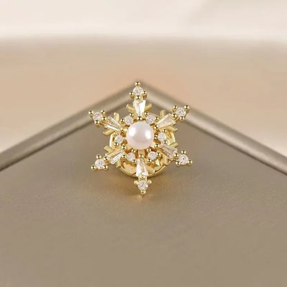 Blühende Eleganz: Modisches Blumenschleifen-Broschen-Set für Damen