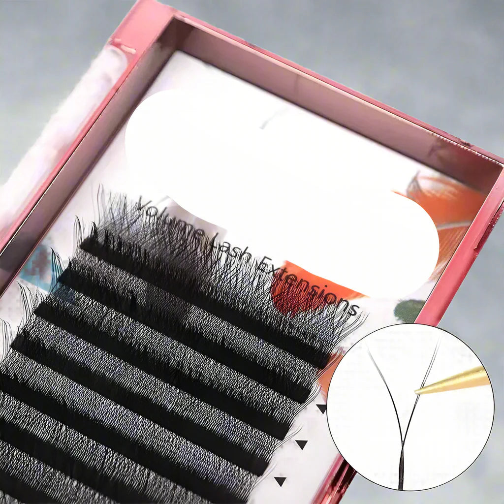 Maria YY Volumen-Wimpernverlängerung – M/L Curl Russian Lash Bundles für makellosen Glamour
