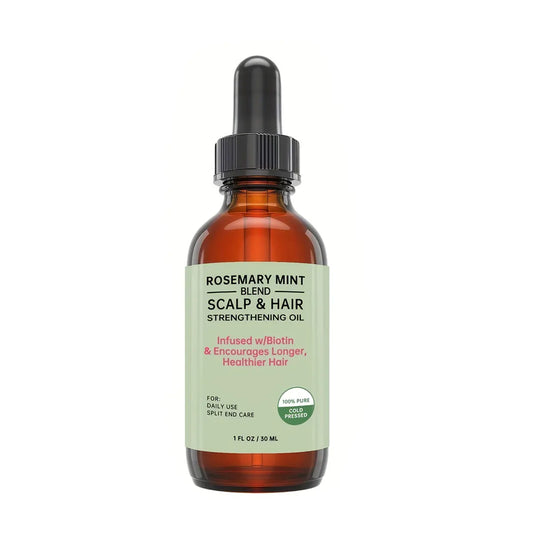 🌿 Rosemary Mint Scalp & Hair Strengthening Oil 🌿