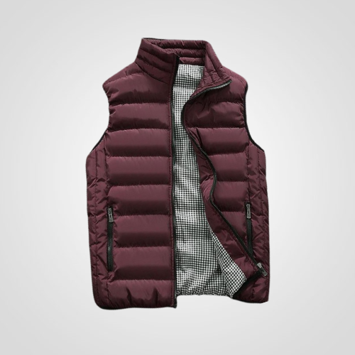 Men's Lightweight Insulated Vest for Cold Weather