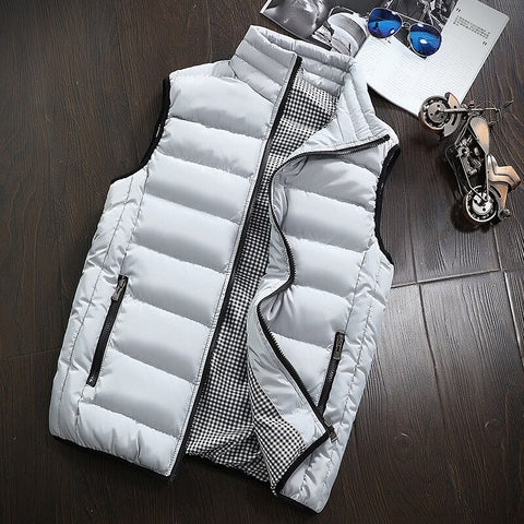 Men's Lightweight Insulated Vest for Cold Weather