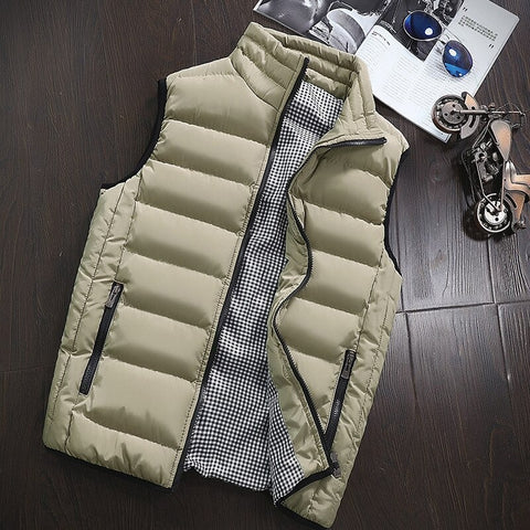 Men's Lightweight Insulated Vest for Cold Weather