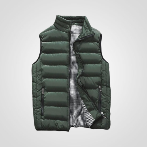 Men's Lightweight Insulated Vest for Cold Weather