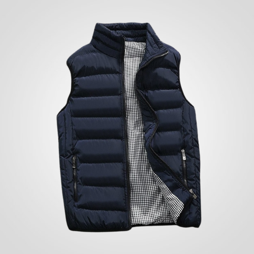 Men's Lightweight Insulated Vest for Cold Weather